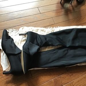 Over the knee black  Zara boots - Size 38